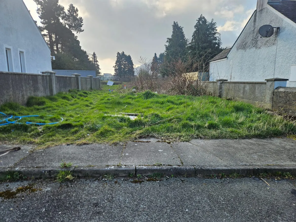Before — Omeath Tidy Towns Fence Commercial Maintenance