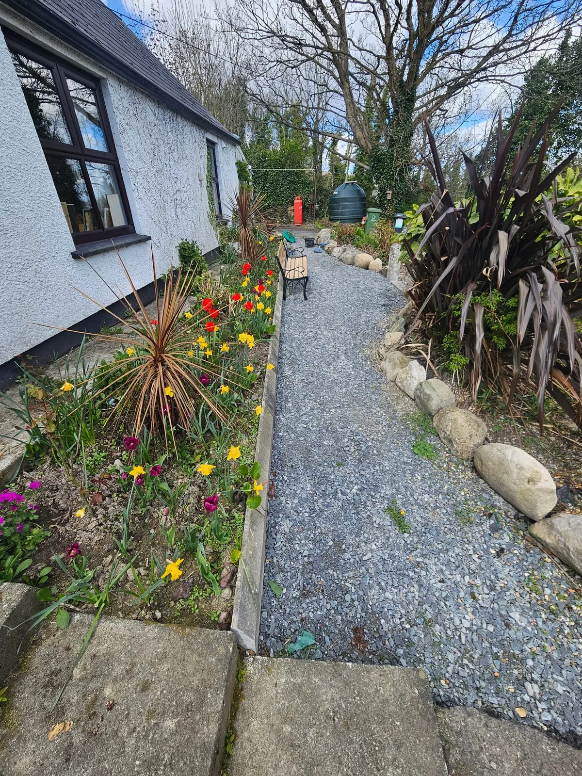 After — Bellurgan Kerbs Garden Landscaping
