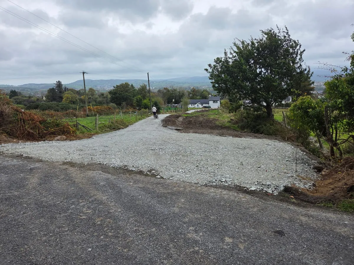 After — Omeath Driveway Garden Landscaping