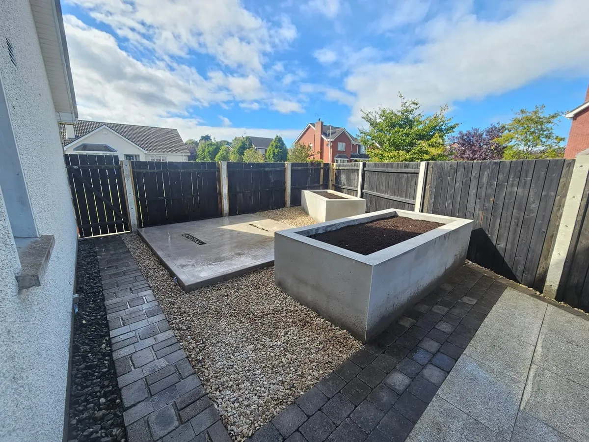 Building up the growing area