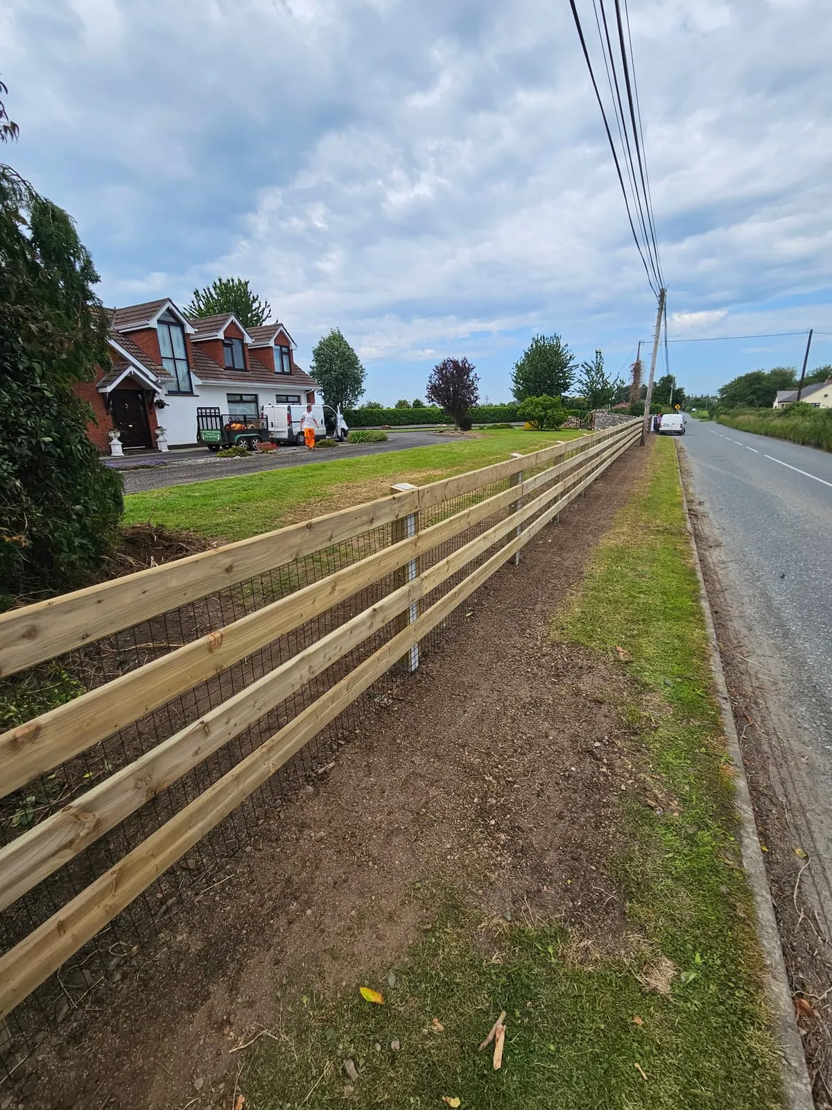 View of the fence from another angle
